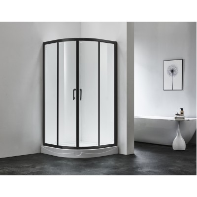 Shower Box - Spring Series (900x900mm) ( 1900mm )  Black